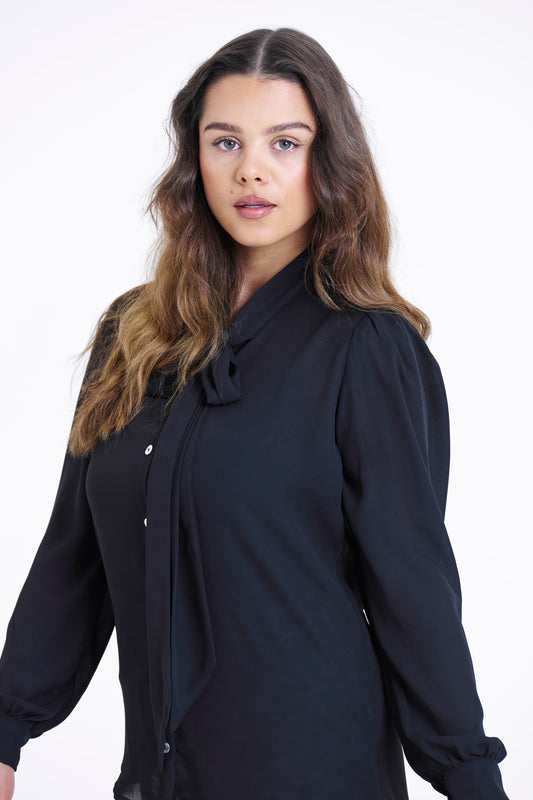 GIA - PUSSY BOW BLOUSE