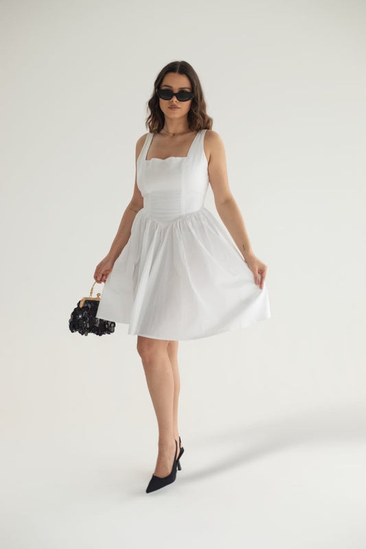 THE REN DRESS IN WHITE