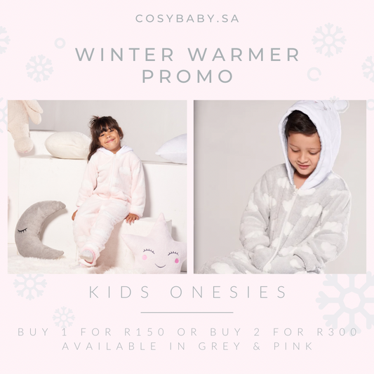 WINTER WARMER PROMO - KIDS ONESIES