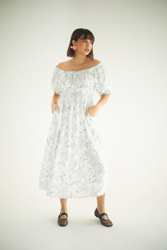 THE ABBEY DRESS - ROMÁNTICA PRINT