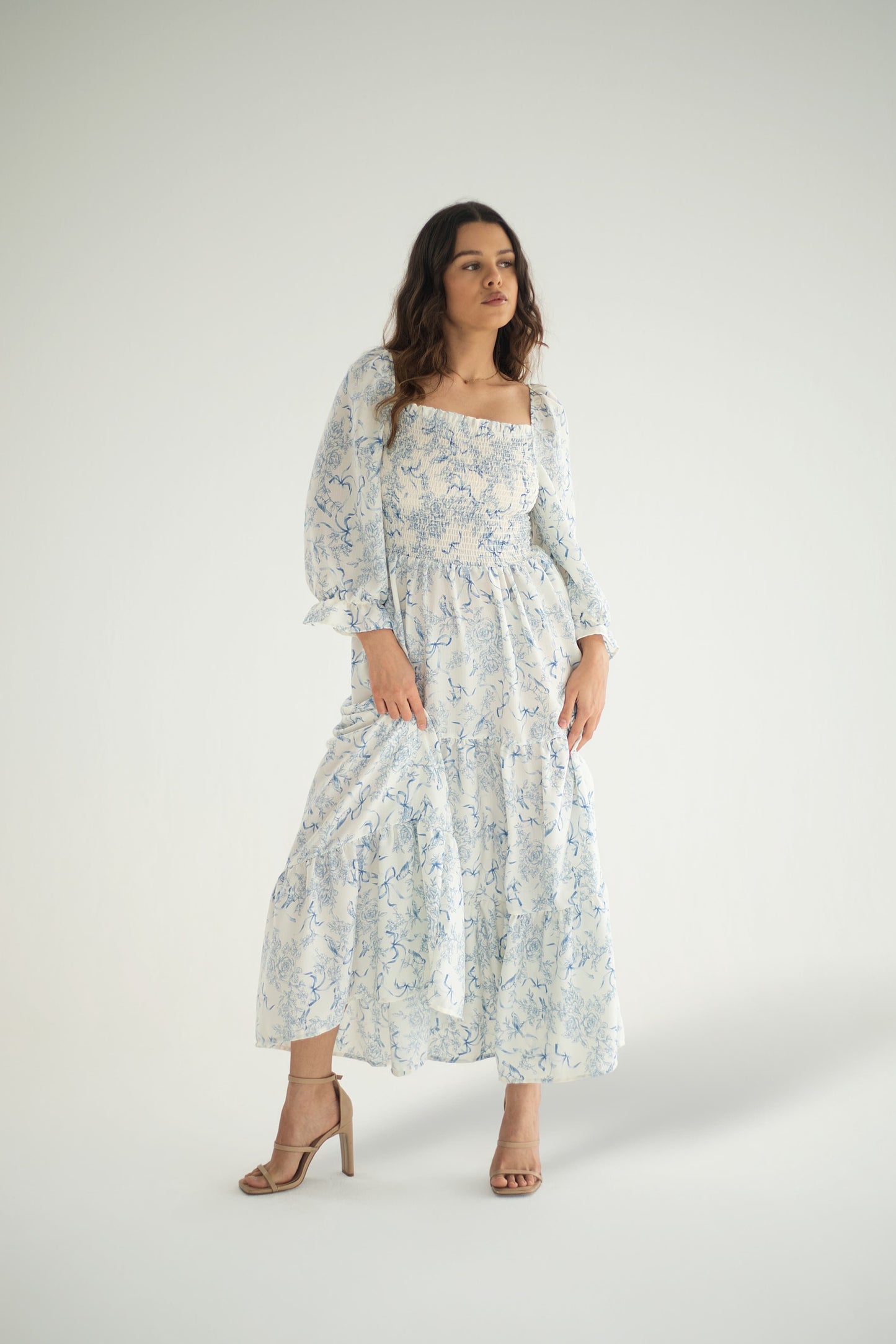 THE MADISON DRESS - ROMANTICA PRINT