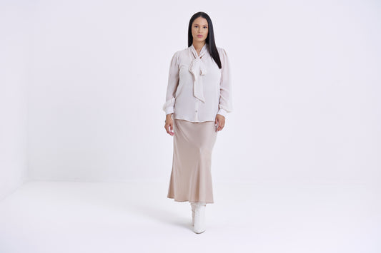 GIA - PUSSY BOW BLOUSE