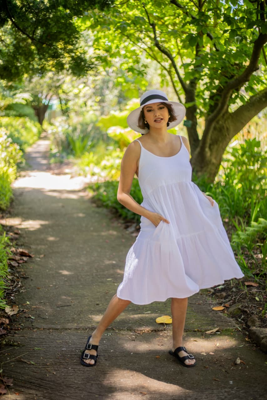 THE ALYSSA DRESS IN WHITE