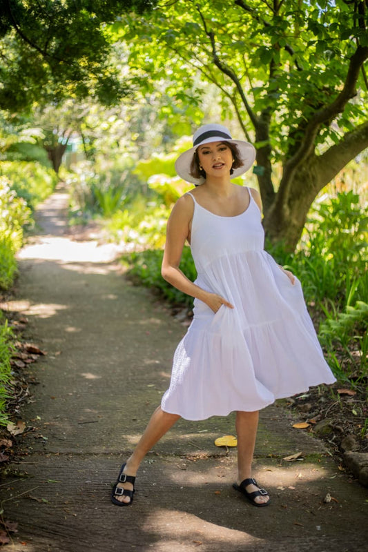 THE ALYSSA DRESS IN WHITE