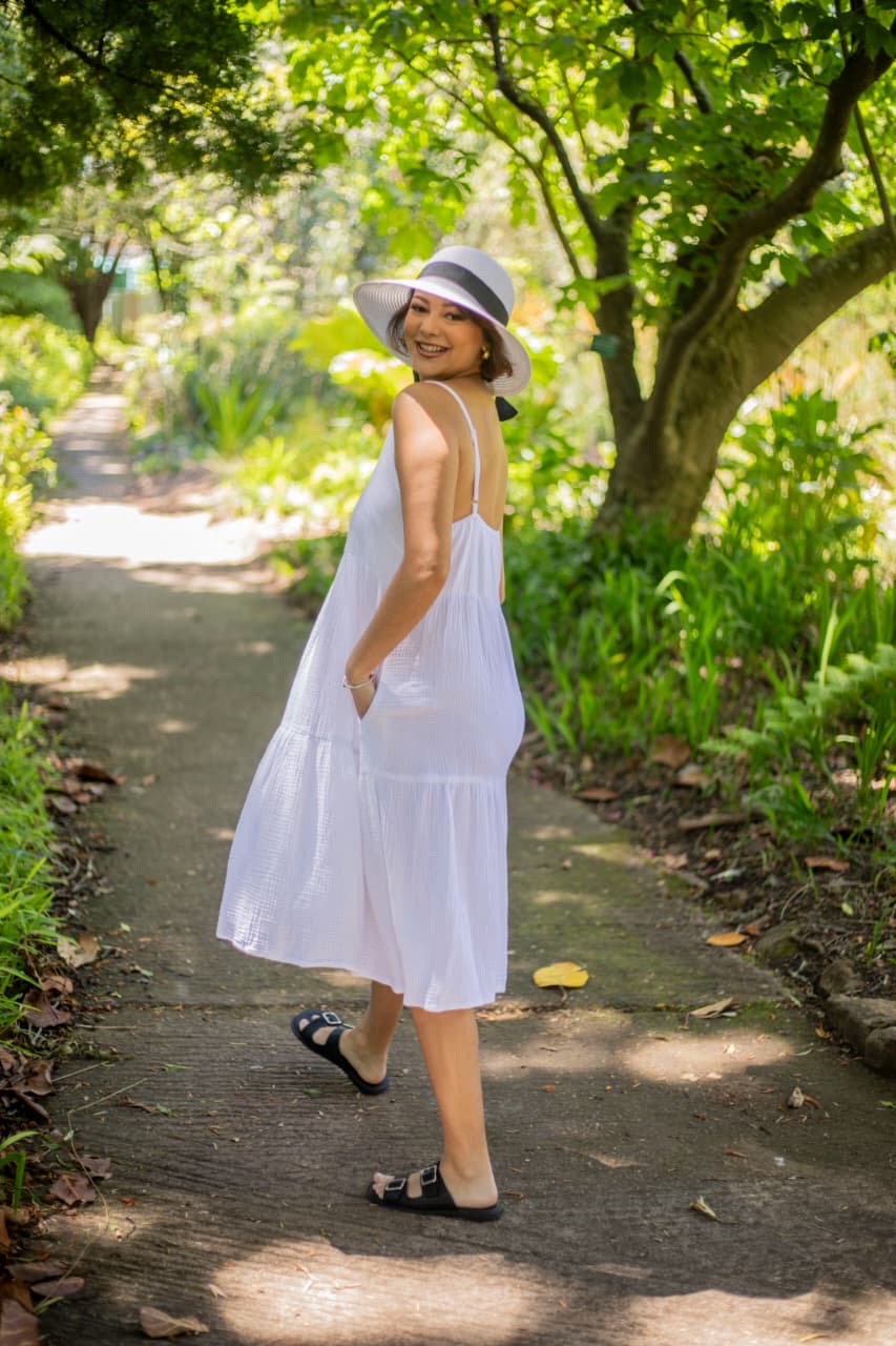 THE ALYSSA DRESS IN WHITE