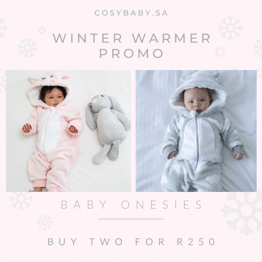 WINTER WARMER PROMO - BABY ONESIES