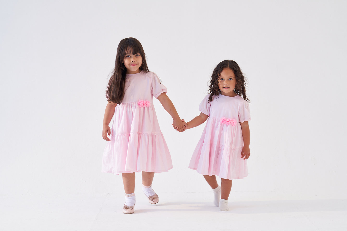 GIRLS LINA DRESS IN PINK
