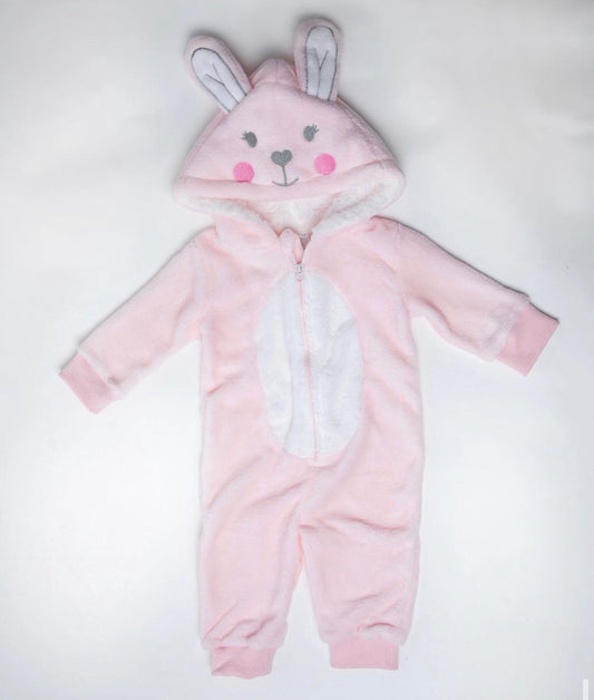 BABY ONESIE IN SOFT PINK